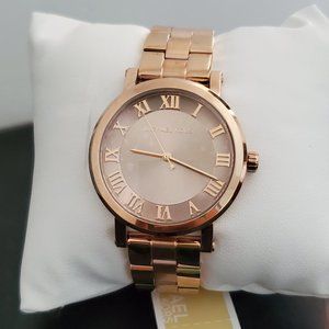 Michael Kors Norie Rose Gold-Tone Watch MK3561